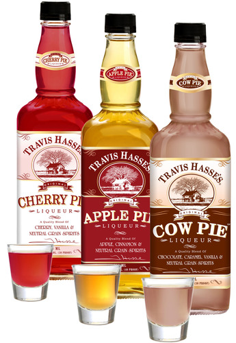 Proud producers of Travis Hasse's Apple Pie, Cherry Pie & Cow Pie Liqueurs. Must be 21 to follow. Drink Pie!!