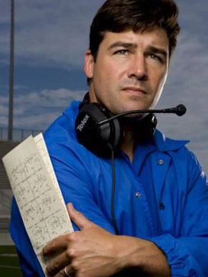 Friday Night Lights's Coach Eric Taylor guides you through life. 

Daily verses. 
Book = TV Season
Chapter = Episode
Verse = Netflix Minute