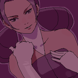 Bonjour! Ca va? Nice to meet you, I am Fantina, the gymleader of Hearthome. (Gameverse)