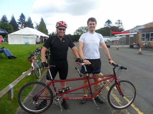 EnduranceTandem's profile picture. The official twitter account of Tom Wilkinson and David Cooper who will be cycling a tandem from Pembroke Dock to Great Yarmouth.