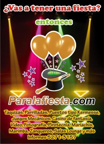 Portal Especializado y Guía de proveedores de servicios y productos para todo tipo de eventos, fiestas y celebraciones, con expansión a toda la República