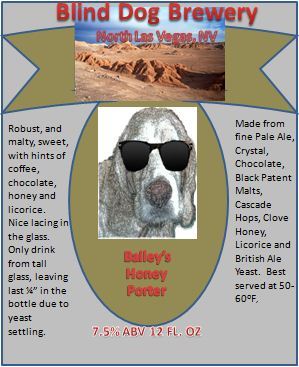 Picobrewery.  Brewer of Bailey's Honey Porter, Brookenspeil's Munich Dunkel, India Spiced APA,  Saison of the Witch...not for sale, but I might give you one.