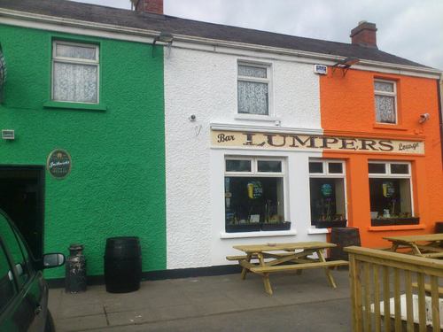 The Lumpers bar and cafe is situated in the picturesque area of Ravensdale.