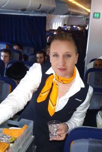 Немка. Бортпроводник Lufthansa