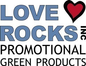 ECO-FRIENDLY PROMOTIONAL PRODUCTS (Etched and Printed Logo Stones, Palm & Spruce Plant Seedings, Bamboo Products, Muslin Bags and more)
