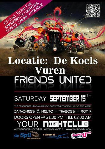 FriendsUnitedNL's profile picture. Friends-United het evenementen bureau dat vernieuwende concepten brengt voor jongeren in de regio gorinchem