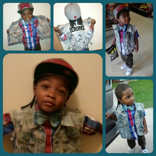 3yr Old Model....@MzThankfu1Heart  son and Jalabi #BigBro