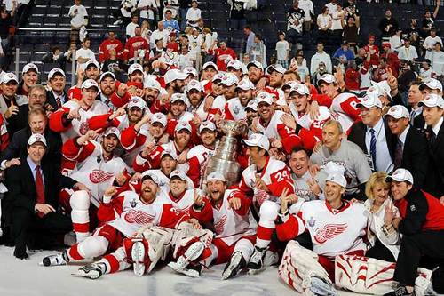 Red Wings Hockey is my life. I played hockey in high school, and have been playing since I can remember. U of M student.