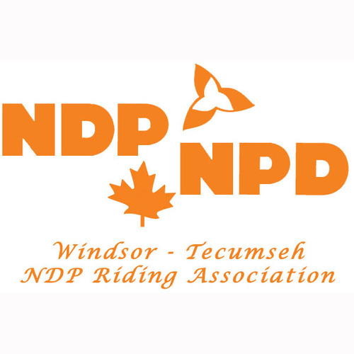The Official Twitter Account of the Windsor-Tecumseh NDP Riding Association