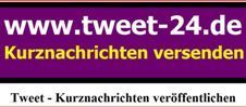 Tweet - Kurznachrichten über http://t.co/JPveFTepHf oder diesen Account versenden