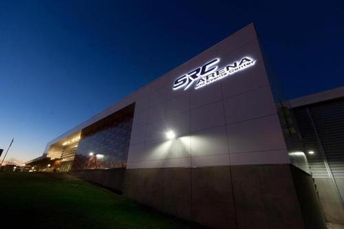 SRC Arena is a 60,000 square-foot multipurpose facility with flexible seating for 6,500 people.