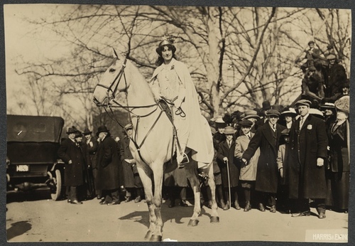 About voting - and - Seeing Suffrage: The Washington Suffrage Parade of 1913, a forthcoming book from the Univ. of Tenn Press