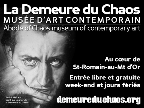demeureduchaos's profile picture. En temps réel sur le site officiel de la Demeure du Chaos/Abode of Chaos et sn auteur, thierry ehrmann sur http://t.co/FpYMh6EB97