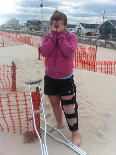 No problems like knee problems!