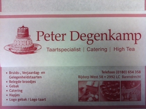 Bijdorp-West 58
2992 LC  BARENDRECHT

Telefoon: 0180-654358 
Fax: 0180-654 111