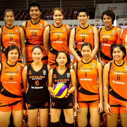 Sandugo Women's Volleyball Team on Shakey's V-League