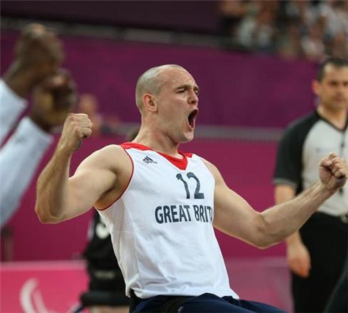 Great Britain & Braintea84 Cantu Wheelchair basketball player applying his trade professionally in Europe