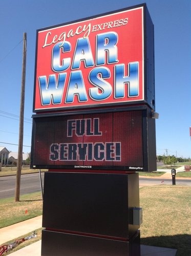 We are a couple of car washes located in South OKC. Legacy Elite at 12801 S Western & Legacy Express at 2125 SW 104th