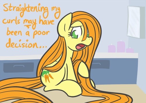 You may also know me as Golden Harvest. My mane is orange, not green.