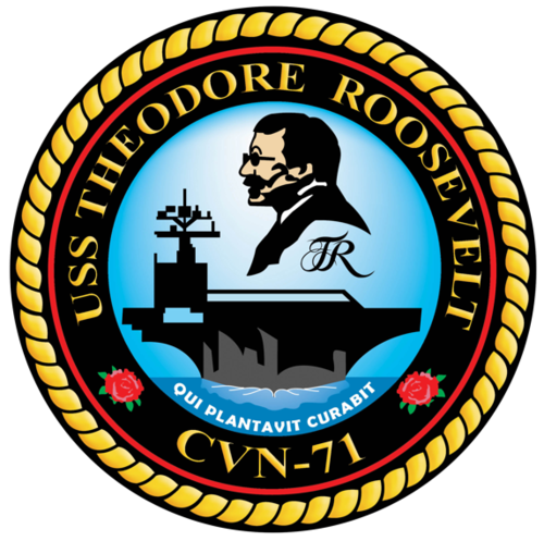 Official Twitter account of the aircraft carrier USS Theodore Roosevelt (CVN 71). Maintained by the Media Dept. #CVN71 (Following, RTs and links ≠ endorsement)