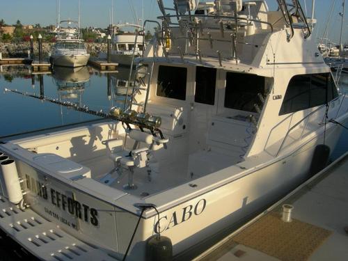 New Cabo 35' Hard Efforts out of Puerto Los Cabos, San Jose Del Cabo Mexico for Charter, day,multi day and tournaments.