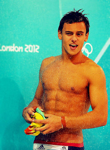 Well, Tom Daley is simply that amazing I can not explain it in less than 160 characters. It's just... impossible.