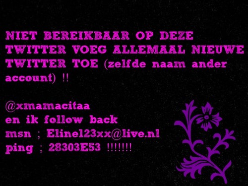 NIET BEREIKBAARR!!