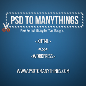 PSDtowordpress1's profile picture. PSD to Manythings is a professionally run PSD to WordPress Conversion Company