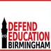 Defend Education (@defendedbrum) Twitter profile photo