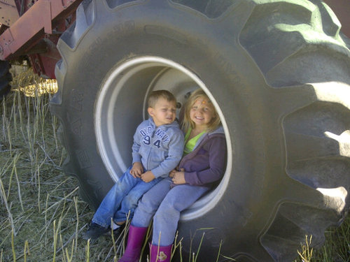 Husband,Father of 2 boys and 2 girls, hockey coach, grain and cattle producer.