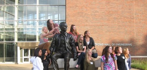 Women are Engineering the Future!  The Women in Engineering Program at Purdue University emphasizes personal outreach, support and encouragement.