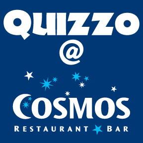 Join Us @ Quizzo at Cosmos Restaurant & Bar EVERY Thursday from 8-10PM! Prizes: 1st = $30 bar gift cert, 2nd = $15 bar gift cert, 3rd =  $10 bar gift cert
