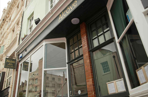 Alcôve - Fabulous dining and drinking in Hove. 
51-55 Brunswick Street East, Hove. Call to book a table 01273 770002.