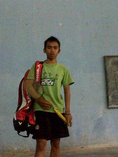 ingin menjadi yg terbaik di dunia Bulutangkis,dan bisa membangga kan tim dan clup