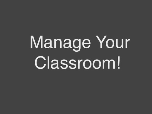 Classroom management resources for teachers old and new!