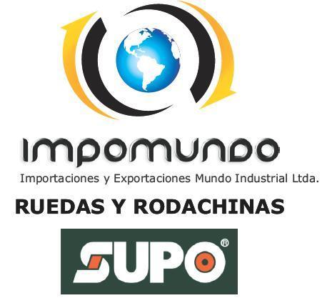 Somos importadores y representantes en Suramerica de Ruedaas y Rdachines(Rodajas) SUPO®.
Ruedas con tecnologia alemana y de Excelente CALIDAD