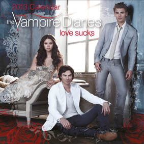 Actu de la série, biographie des acteurs et les calendriers 2013 de The Vampire Diaries (2 modèles)