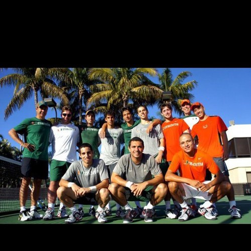 University of Miami tennis team