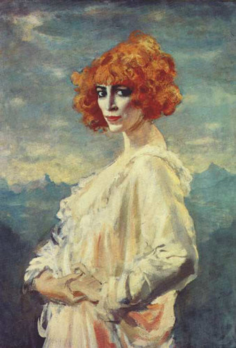 Excéntrica heredera italiana, musa y patrona de las artes. Quiero ser una obra de arte viva.