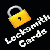 Custom Designed business cards made by locksmiths, for LOCKSMITHS. Why settle for cookie cutter cards like everyone else, when you can have LOCKSMITH Cards!
