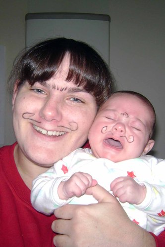 I'm a single mum, my world has been taken over by a two foot tall scene stealer. I'm also the genius behind the website Searching for Sanity