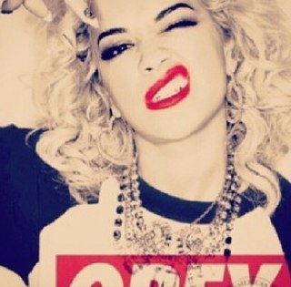 well, basically.. RITA ORA. :')