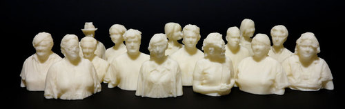 The Open Crowd Project is a collaborative endeavor by the artist Brian Harper to print a crowd of people with 3D printers.