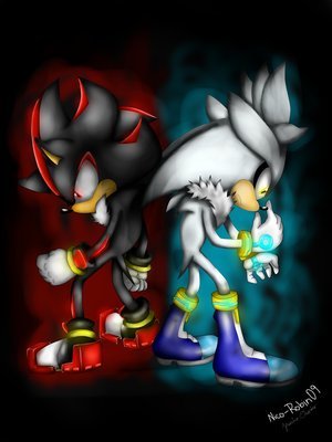 -Silver: I came from the future. A psychic & a white hedgehog, of course. -Shadow: Black & red hedgehog in G.U.N. Has chaos powers. [RP #TeamAxerlix]