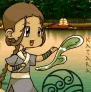 Hey it's Katara here! I'm an ordanary girl, well sort of a waterbender. I live in the Southern Water Tribe, and have a brother named Sokka P.S (RP) account