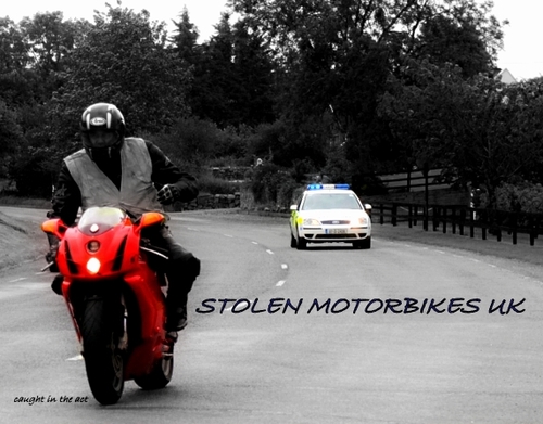 Stolen Motorbikes UK is a website where you can add and see bikes that have been stolen in the UK and hopefully get them returned, so please follow us !!