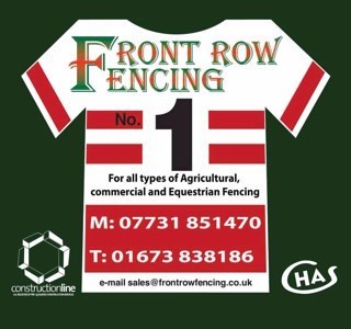 frontrowfencing's profile picture. fencing contractors based in Lincolnshire, for all types of Agricutural, Commercial and Domestic fencing.