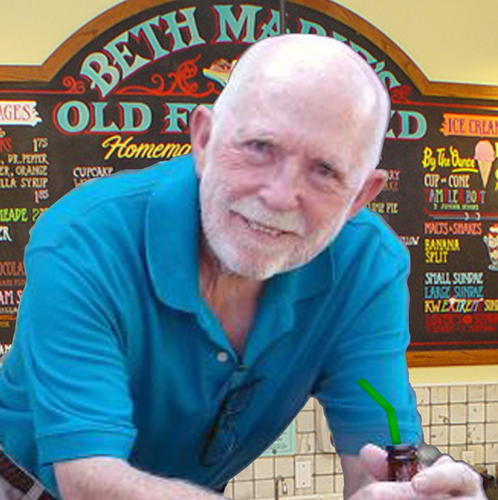 Bob_BethsDenton's profile picture. 30 yrs TI Defense Systems, 18 yrs owner of MAJ Ltd glass art import & Elements of Design retail shop, now Co-owner Beth Marie's Old Fashioned Ice Cream.