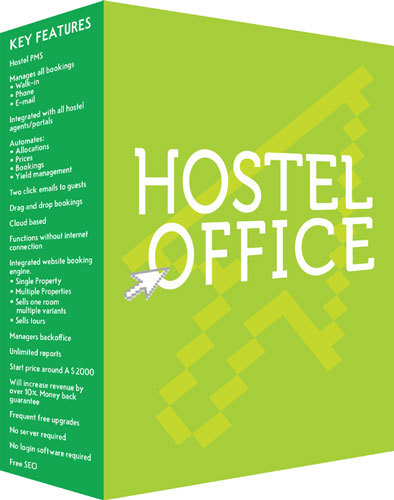 Hostel Software used by Best Hostel USA, Best Hostel UK, Best Hostel Australia, Best Hostel Germany as awarded by HostelWorld.