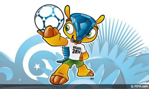 I'm the 'official' Armadillo of 2012 FIFA World Cup Brazil and part time mascot. #zuzeco  #worldcup #FIFA2014
